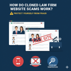 How do Law Firm Clone Scams Work?
