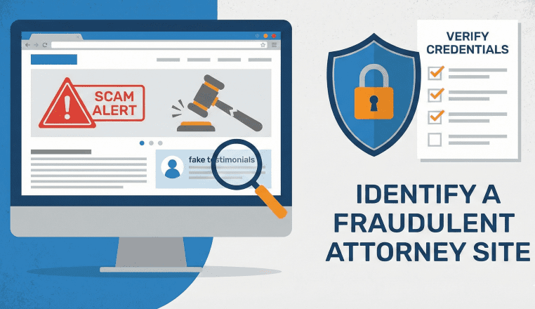 Identify a Fraudulent Attorney Site Before You Get Scammed​.