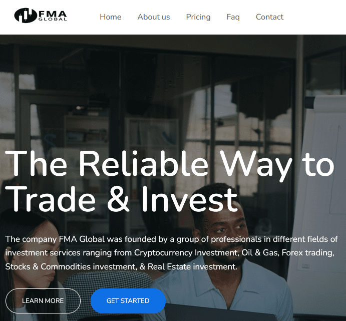 Impersonation of FMA Global Pty Ltd