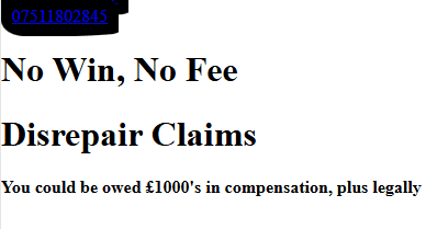 Housing Claims Advice (clone of an FCA authorised firm)