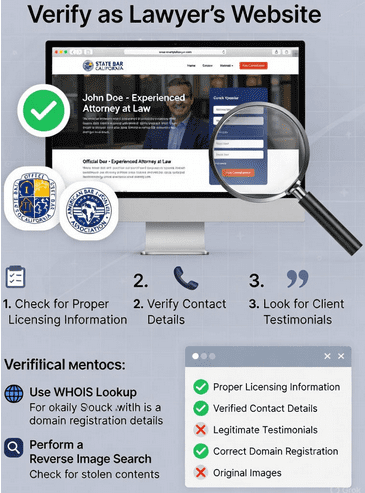 How to Check if a Lawyer's Website Is Real or a Cloned Scam