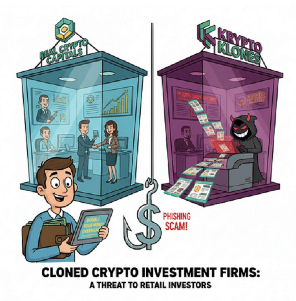 Cloned Crypto Investment Firms: A Threat to Retail Investors
