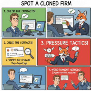 Why Scammers Prefer Cloned Firms Over Fake Company Names