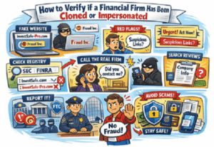 Verify if a Financial Firm Has Been Cloned or Impersonate