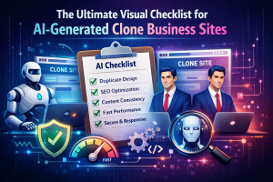 The Ultimate Visual Checklist for AI-Generated Clone Business Sites