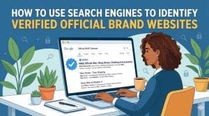 How to Use Search Engines to Identify Verified Official Brand Websites