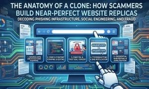 The Anatomy of a Clone: How Scammers Build Near-Perfect Website Replicas